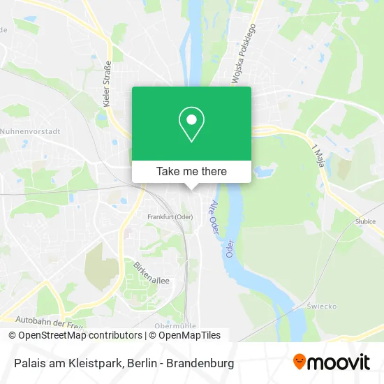 Карта Palais am Kleistpark