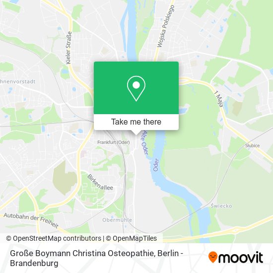 Große Boymann Christina Osteopathie map