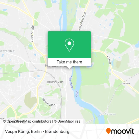 Карта Vespa König