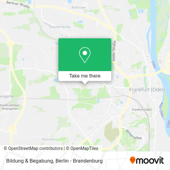 Bildung & Begabung map