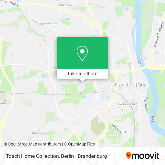 Tosch Home Collection map