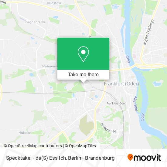 Specktakel - da(S) Ess Ich map