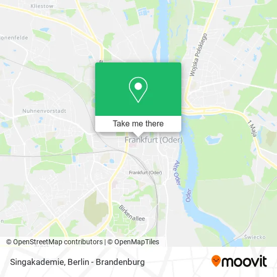 Карта Singakademie