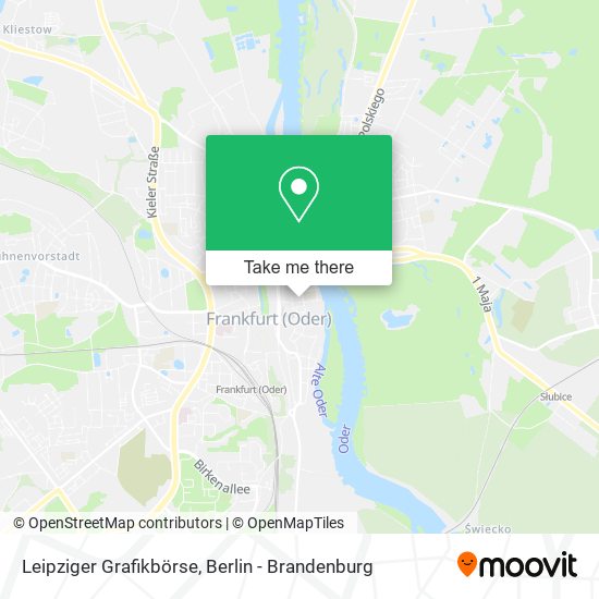 Leipziger Grafikbörse map