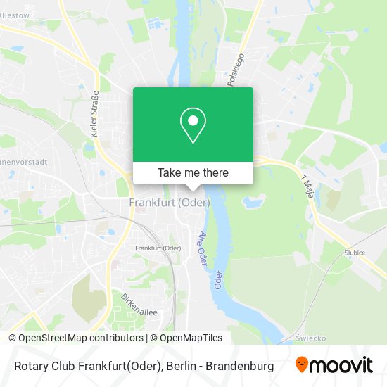 Rotary Club Frankfurt(Oder) map