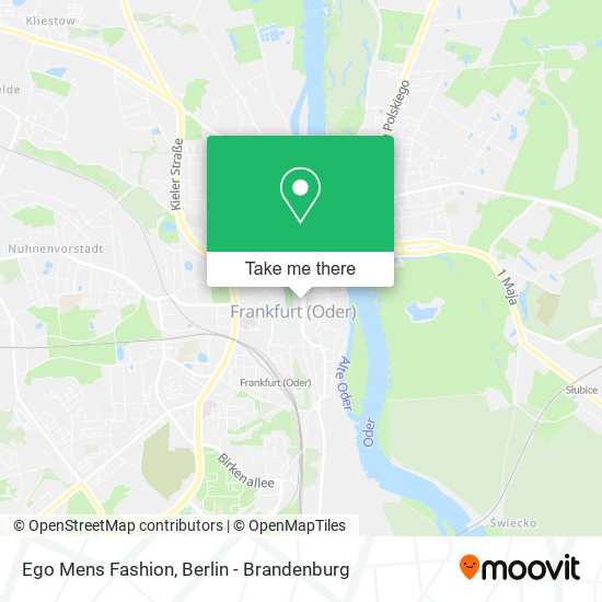 Ego Mens Fashion map