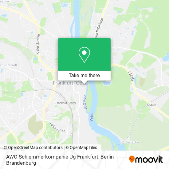 Карта AWO Schlemmerkompanie Ug Frankfurt