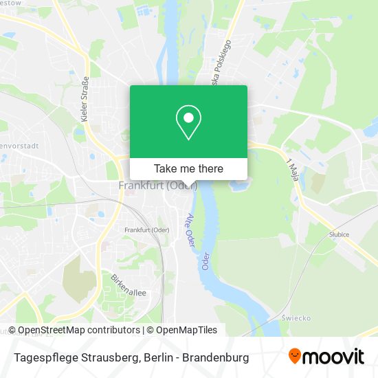 Tagespflege Strausberg map