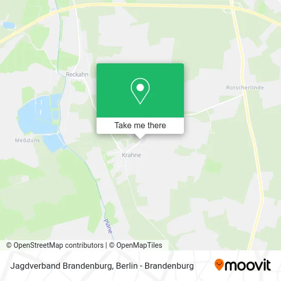 Карта Jagdverband Brandenburg