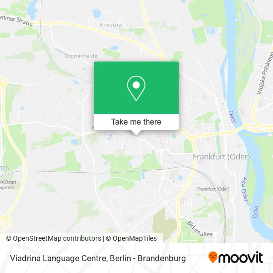 Карта Viadrina Language Centre