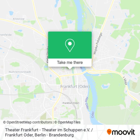 Theater Frankfurt - Theater im Schuppen e.V. / Frankfurt Oder map