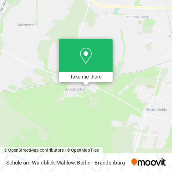 Schule am Waldblick Mahlow map
