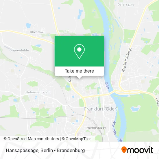 Карта Hansapassage