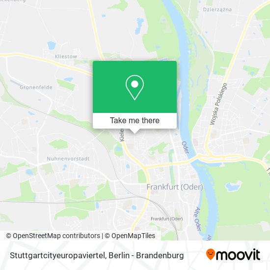 Stuttgartcityeuropaviertel map