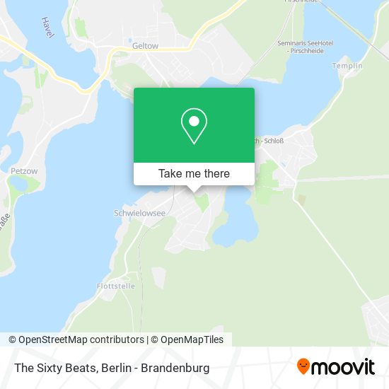 The Sixty Beats map