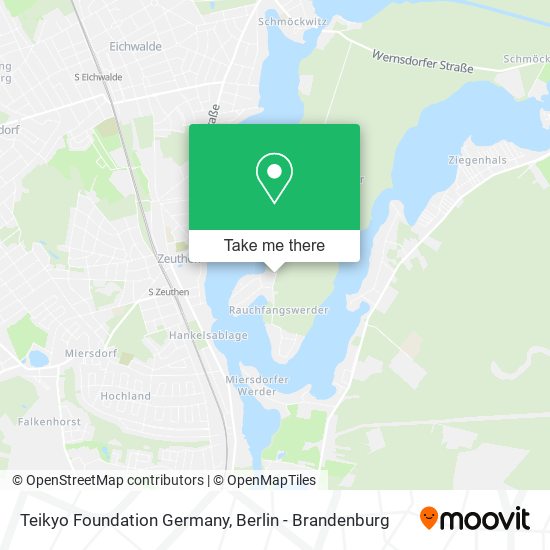 Teikyo Foundation Germany map
