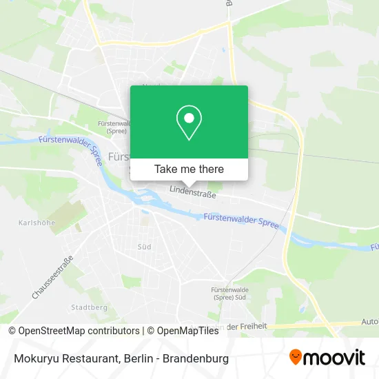 Mokuryu Restaurant map