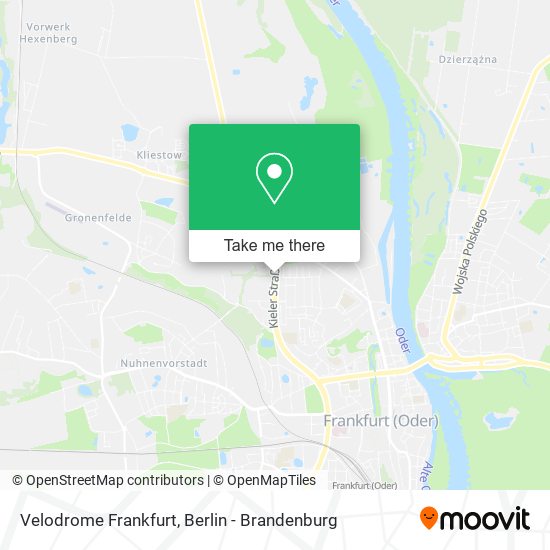 Velodrome Frankfurt map