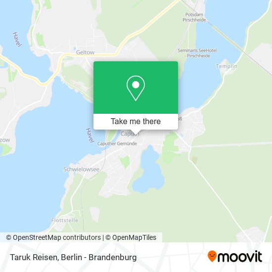 Taruk Reisen map