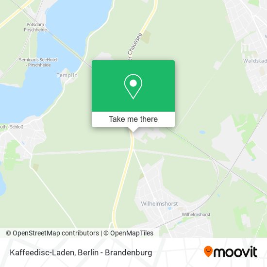 Kaffeedisc-Laden map