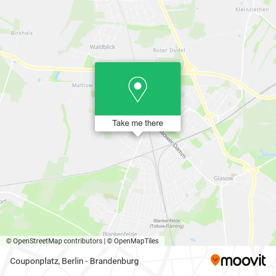 Couponplatz map