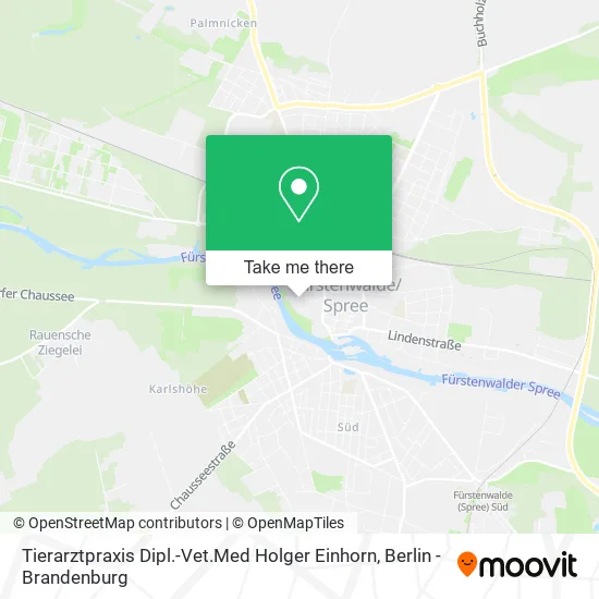 Tierarztpraxis Dipl.-Vet.Med Holger Einhorn map