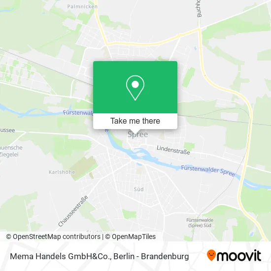 Mema Handels GmbH&Co. map