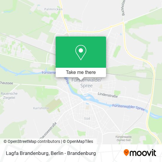 Карта Lagfa Brandenburg