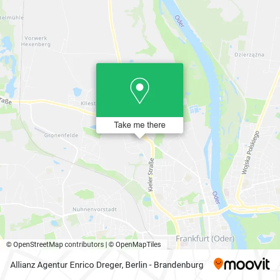Карта Allianz Agentur Enrico Dreger