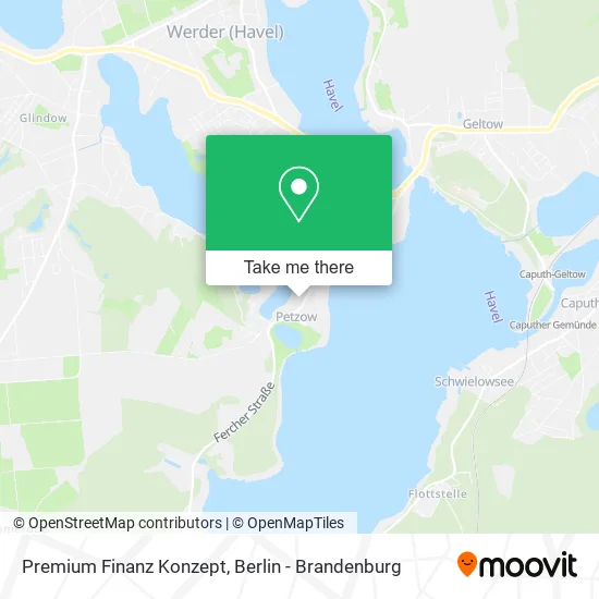 Premium Finanz Konzept map