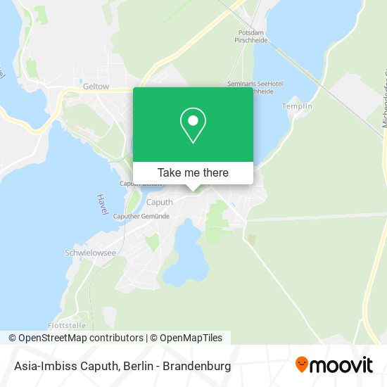 Asia-Imbiss Caputh map