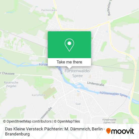 Das Kleine Versteck Pächterin: M. Dämmrich map