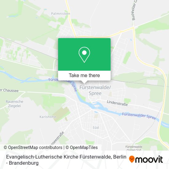 Evangelisch-Lutherische Kirche Fürstenwalde map