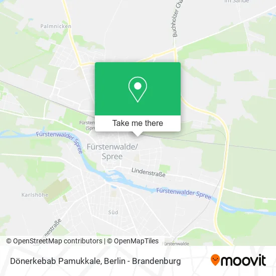 Карта Dönerkebab Pamukkale