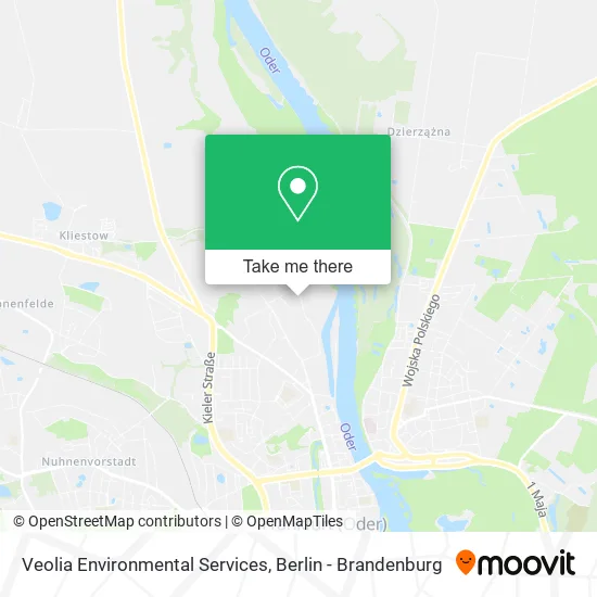Veolia Environmental Services map