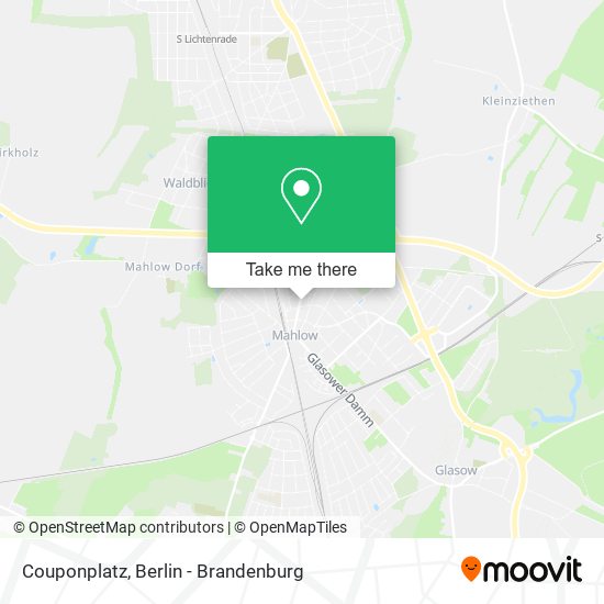 Couponplatz map