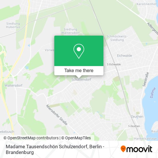Madame Tausendschön Schulzendorf map