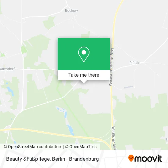 Карта Beauty &Fußpflege