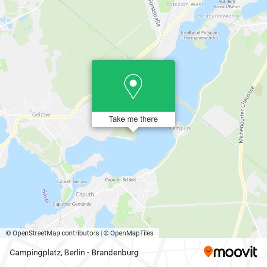 Campingplatz map