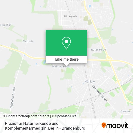 Praxis für Naturheilkunde und Komplementärmedizin map