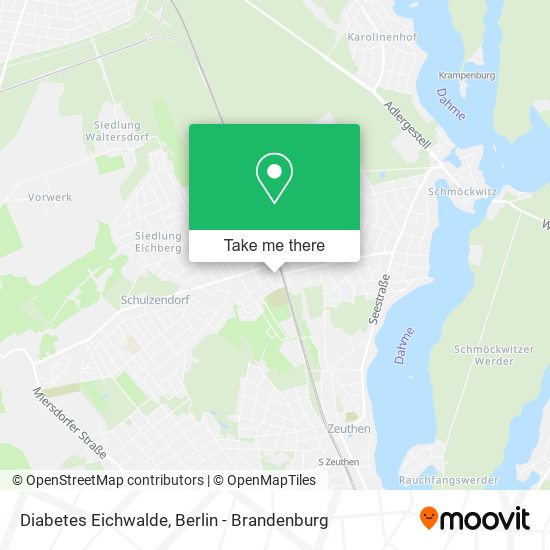 Diabetes Eichwalde map