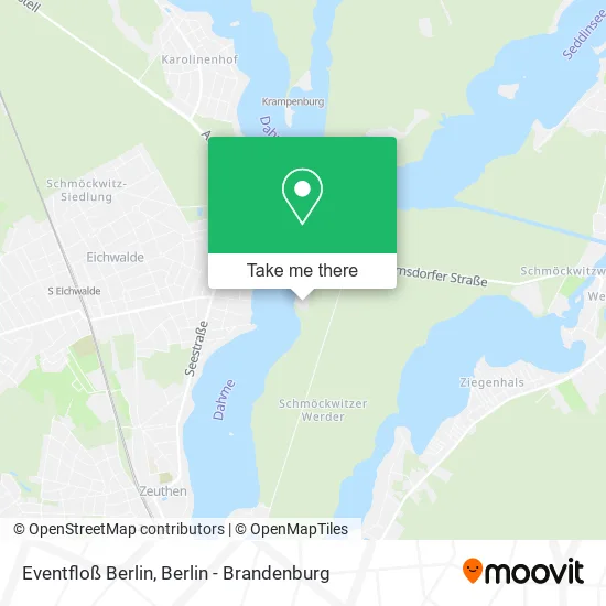 Карта Eventfloß Berlin