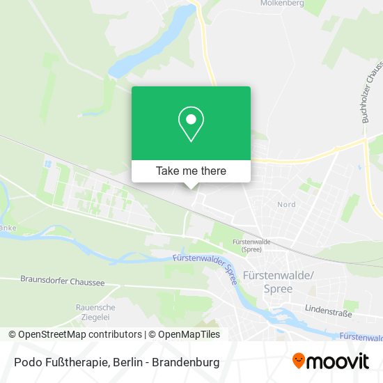 Podo Fußtherapie map