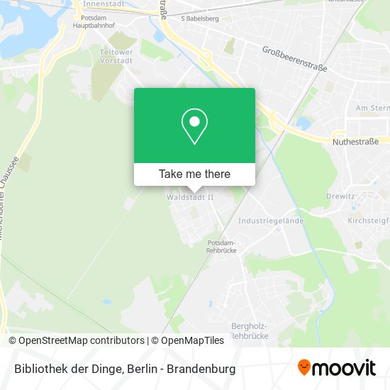 Bibliothek der Dinge map