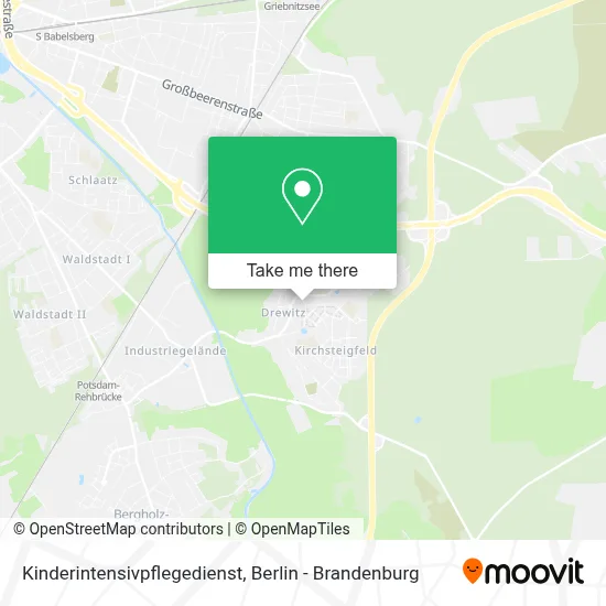 Kinderintensivpflegedienst map
