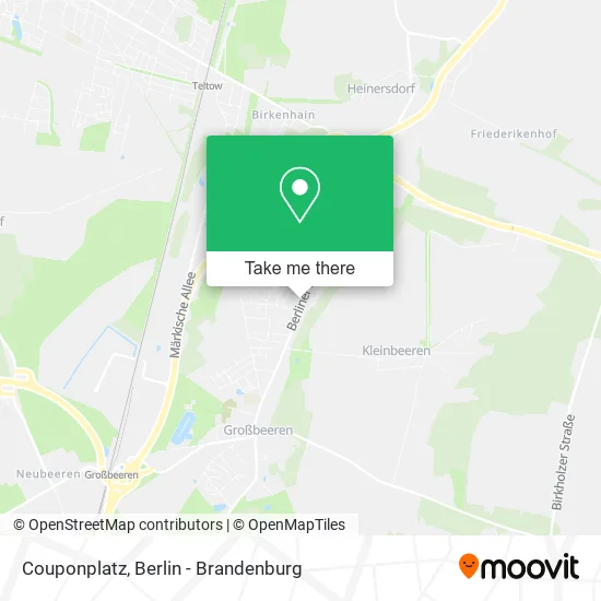 Couponplatz map