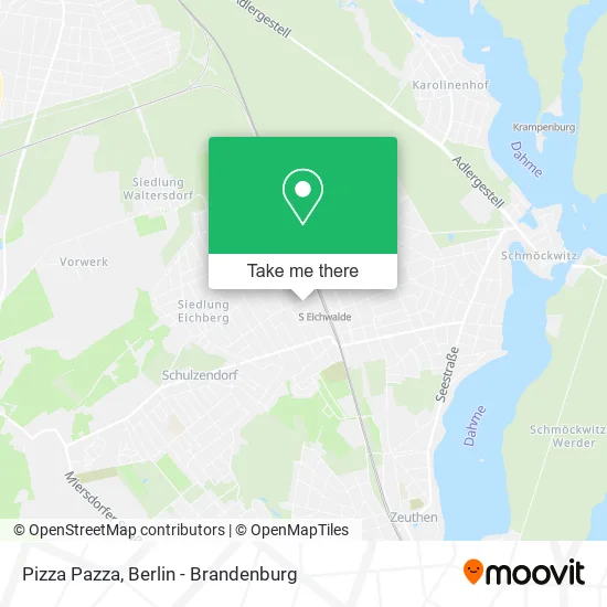 Карта Pizza Pazza