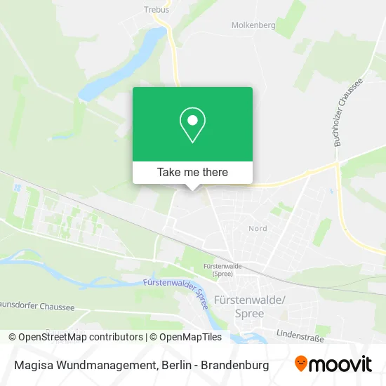 Magisa Wundmanagement map