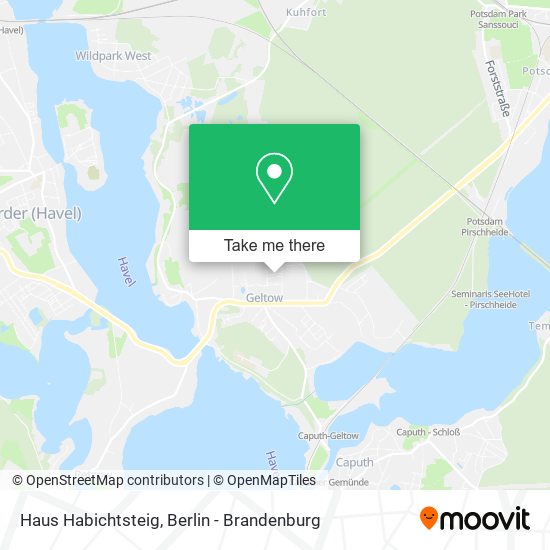Карта Haus Habichtsteig