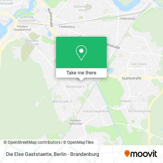 Die Else Gaststaette map